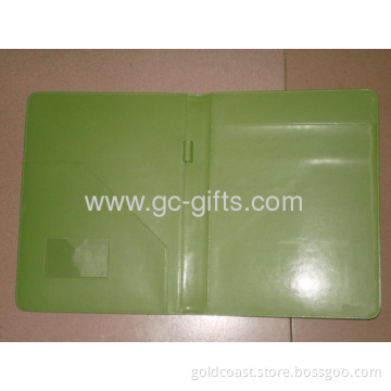 A4 Sized Green Conference File Folder 